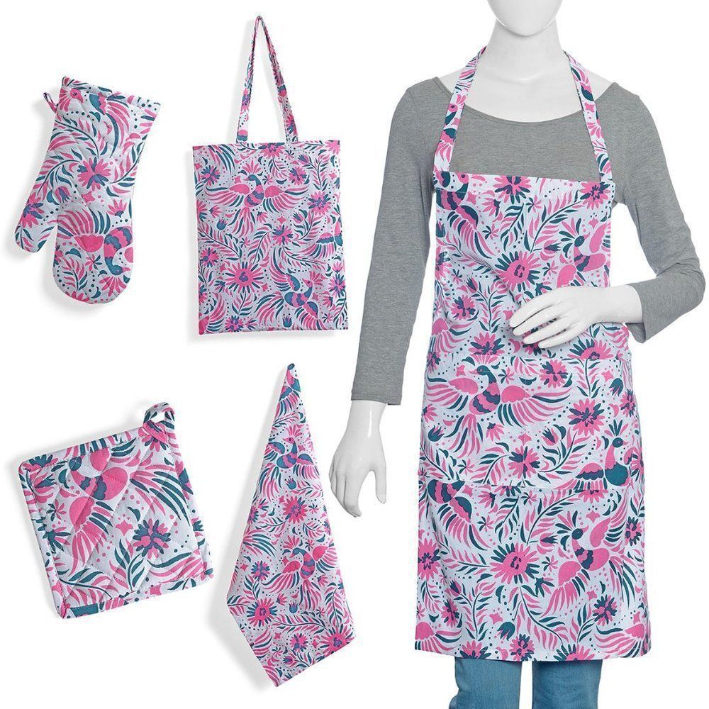 Apron Kitchen Set with Pockets